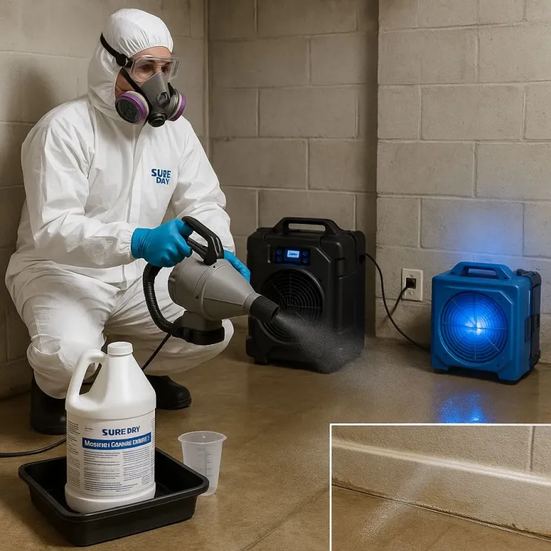 Sanitization and Odor Removal process in Port Monmouth, NJ