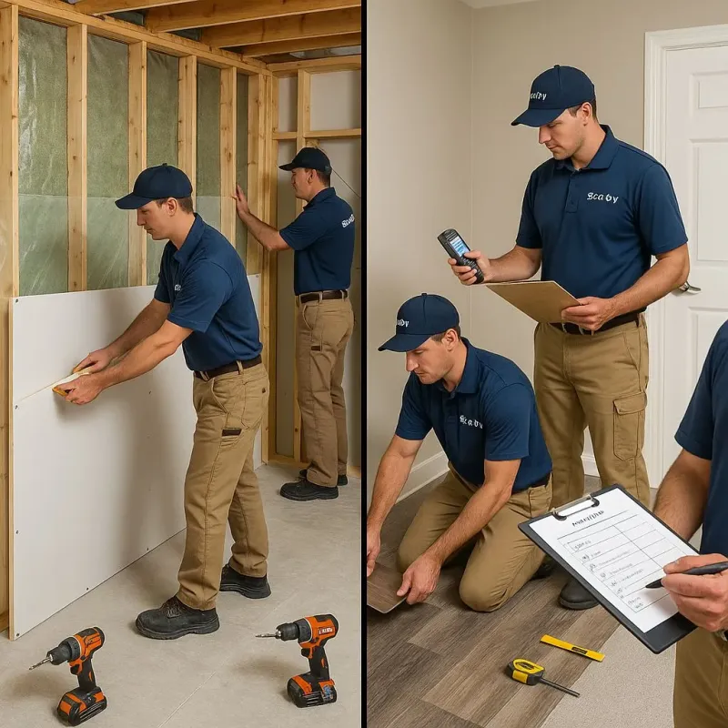 Repairs and Reconstruction process in Port Monmouth, NJ