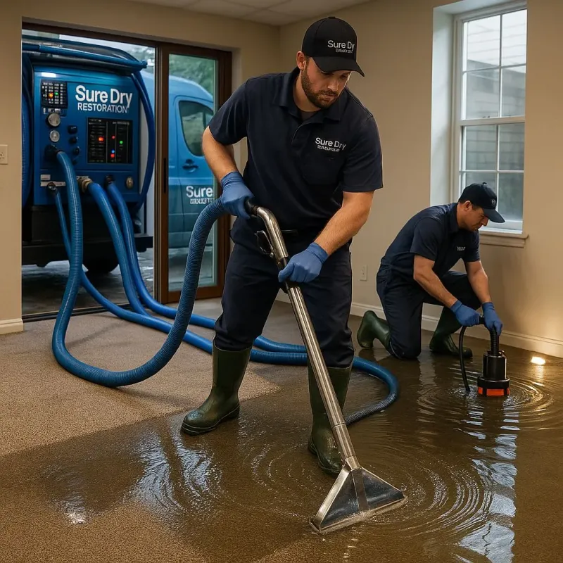 Water Extraction and Removal process in Port Monmouth, NJ